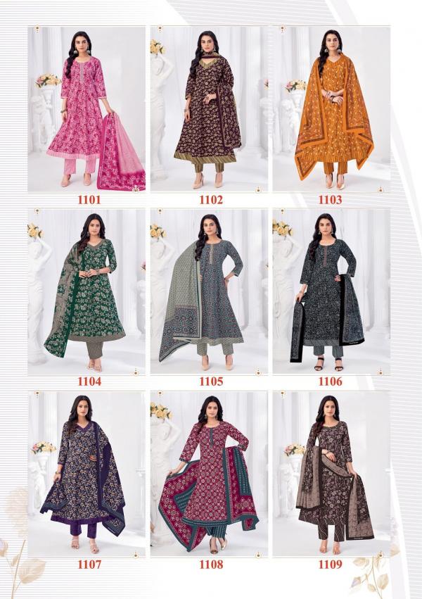 Shree Ganesh Zeenat Vol-1 – Anarkali Kurti Pant With Dupatta